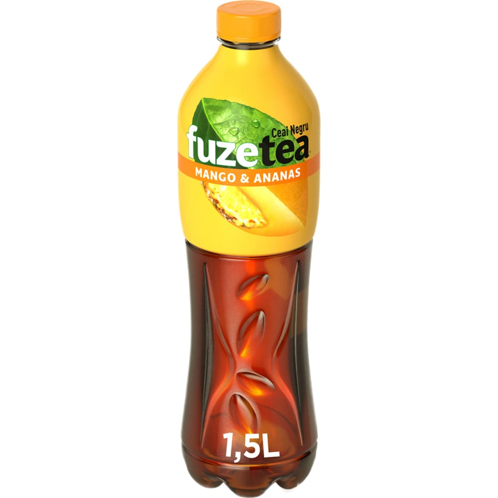 Bautura racoritoare necarbogazoasa FUZETEA Mango&Ananas bax 1.5L x 6 sticle