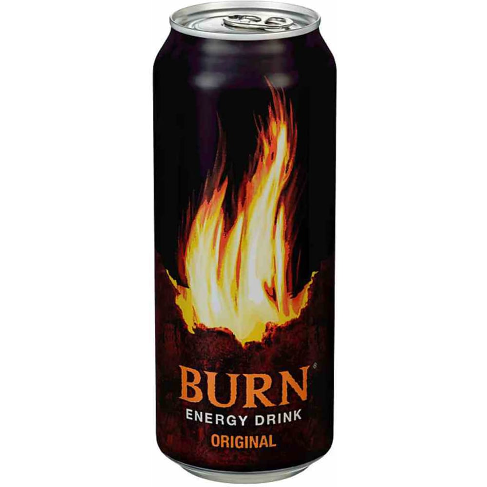 Bautura energizanta BURN Original bax 0.5L x 6 doze