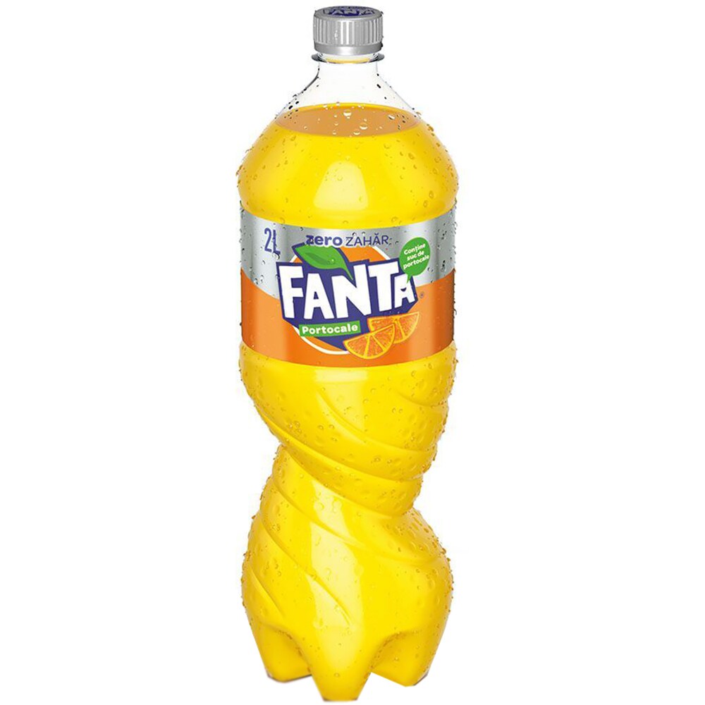 Bautura racoritoare carbogazoasa FANTA Zero Zahar bax 2L x 6 sticle