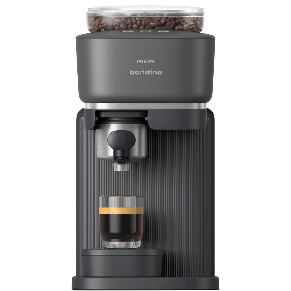 Espressor manual PHILIPS Baristina BAR300/60, 1.2l, 1550W, 16 bar, negru