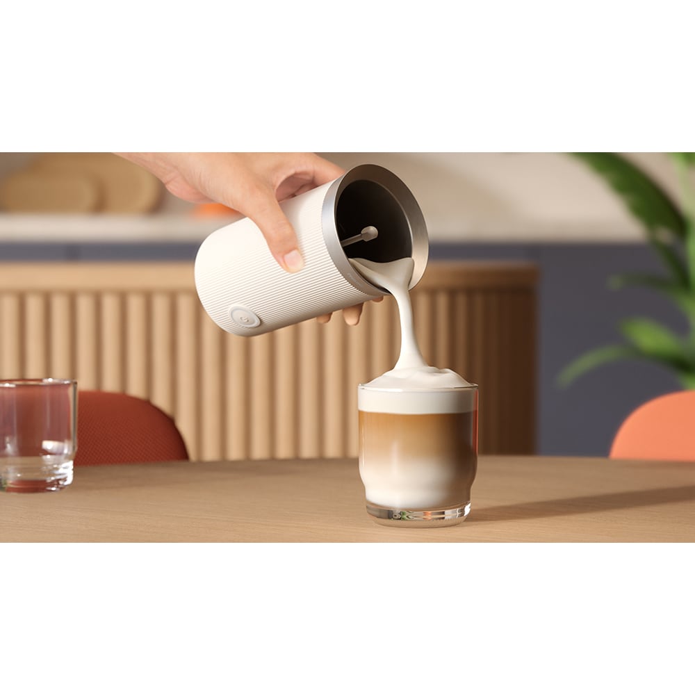 Aparat de spumare lapte PHILIPS Baristina BAR311/00, 0.12l, alb