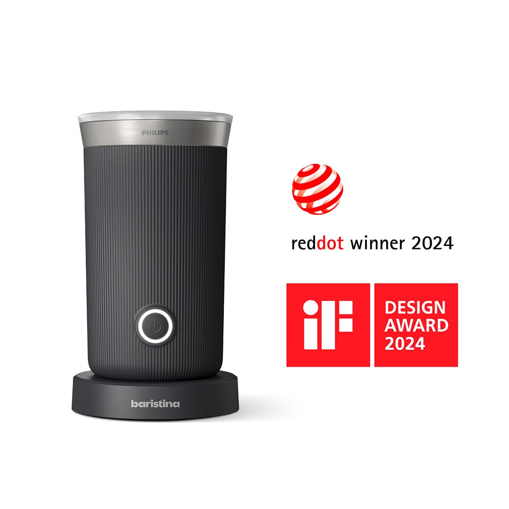 Aparat de spumare lapte PHILIPS Baristina BAR311/00, 0.12l, negru