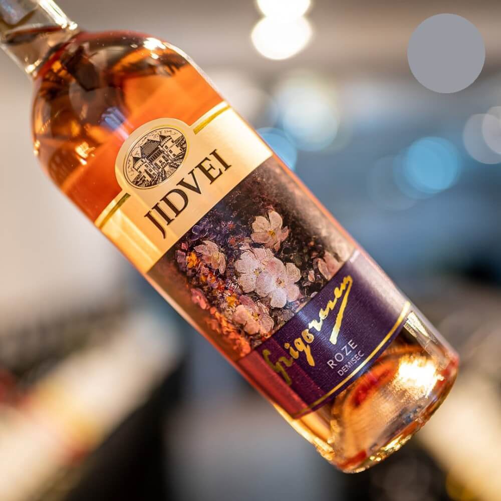 Vin rose demisec Jidvei Grigorescu Rose 2021, 0.75L, bax 6 sticle