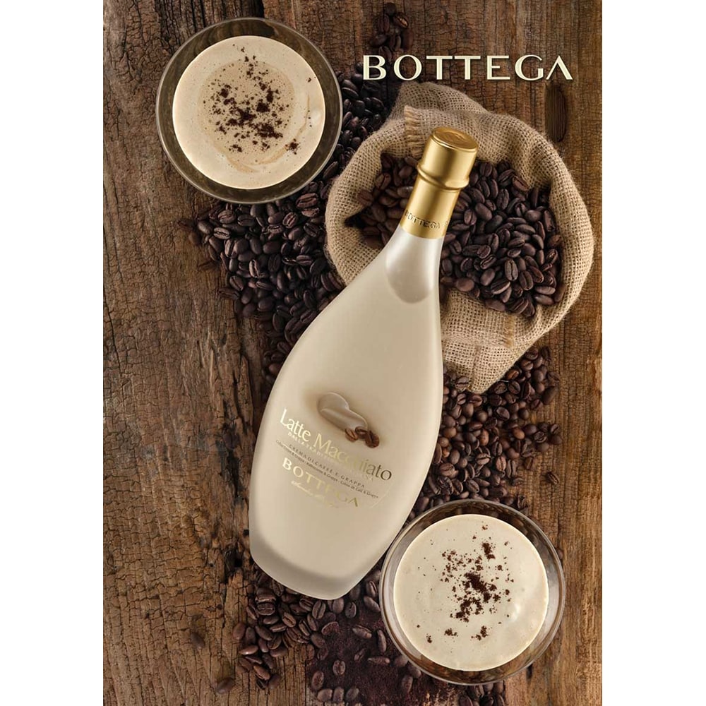 Lichior Bottega Latte Macchiato, 0.5L