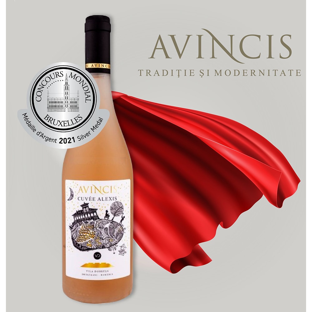 Vin rose sec Avincis Cuvee Alexis, 0.75L