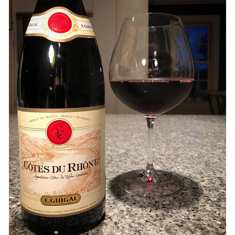 Vin rosu sec Guigal Cotes du Rhone Rouge 2018, 0.75L