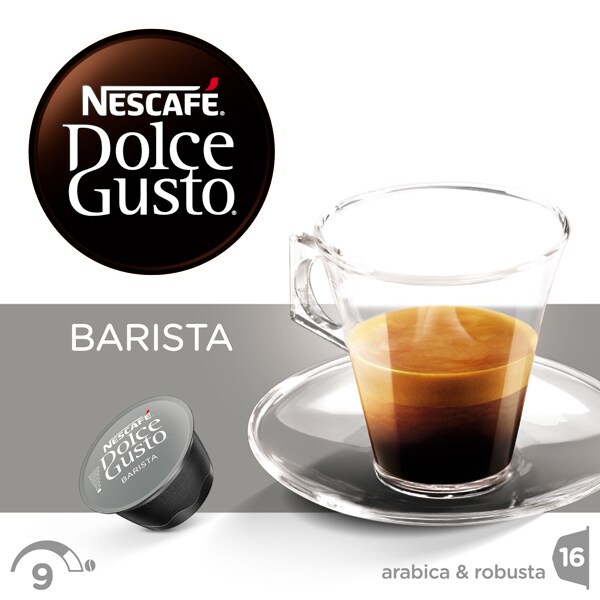 NESCAFE Dolce Gusto Espresso Barista, 16 capsule cafea, 120g