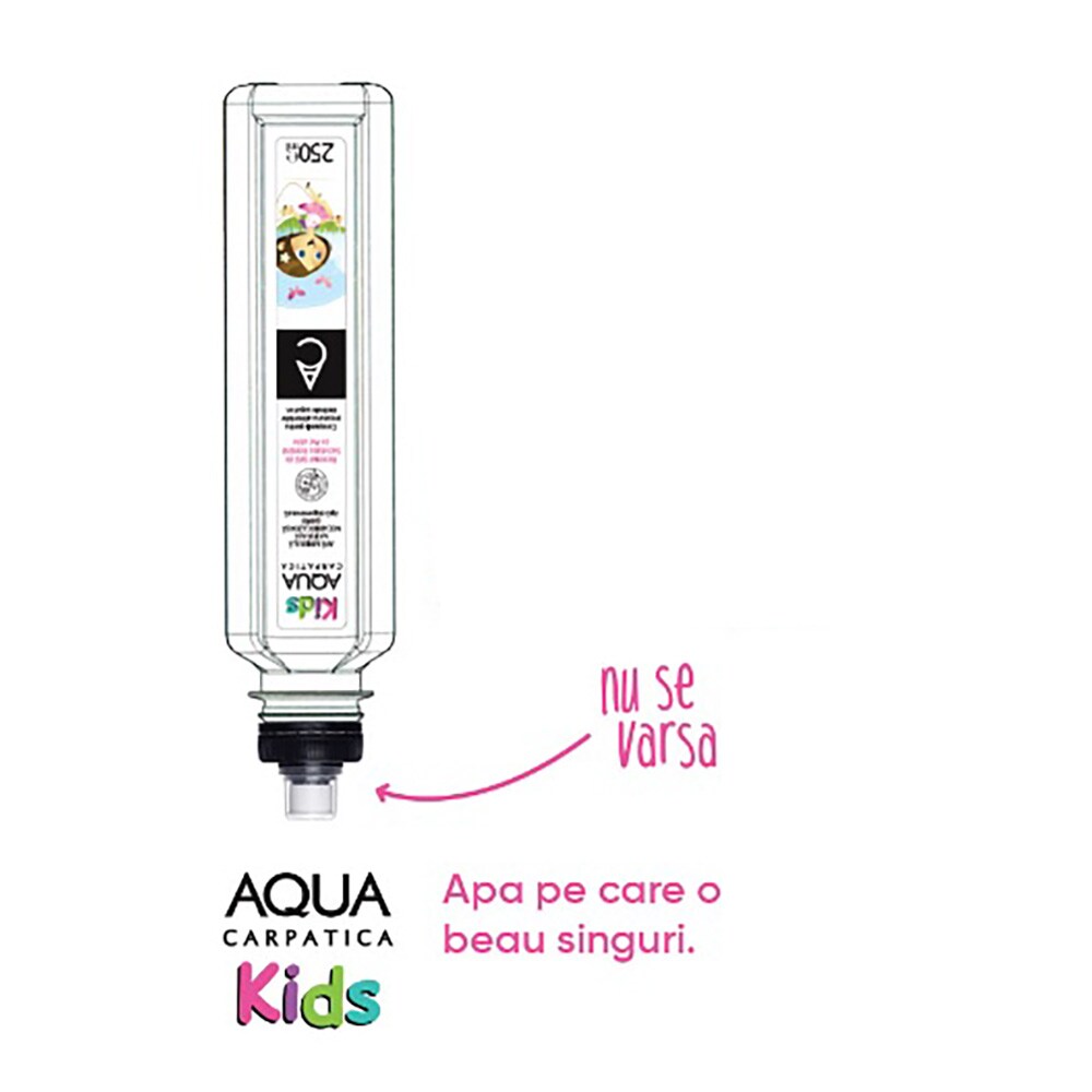 Apa plata AQUA CARPATICA Kids bax 0.25L x 12 sticle