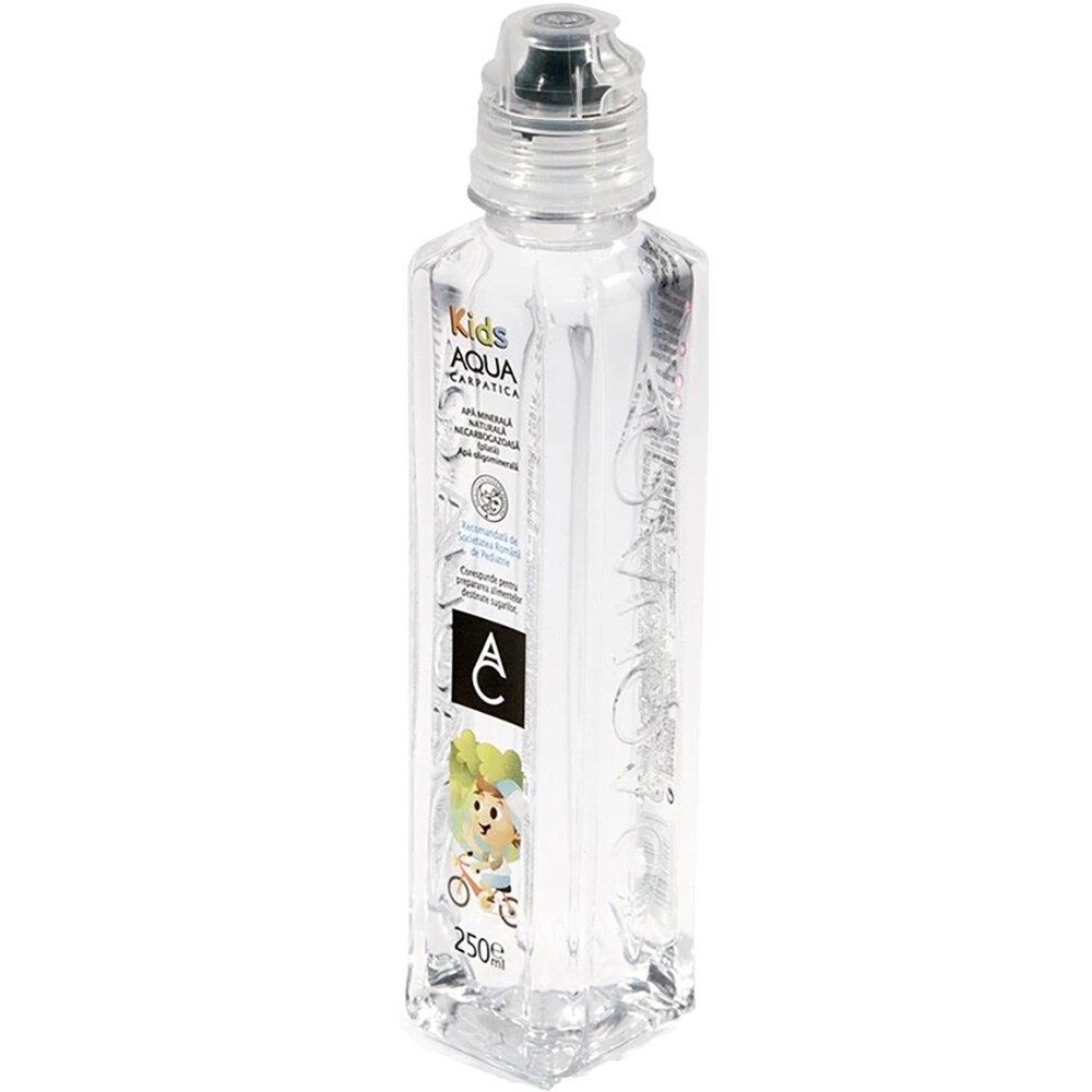 Apa plata AQUA CARPATICA Kids bax 0.25L x 12 sticle