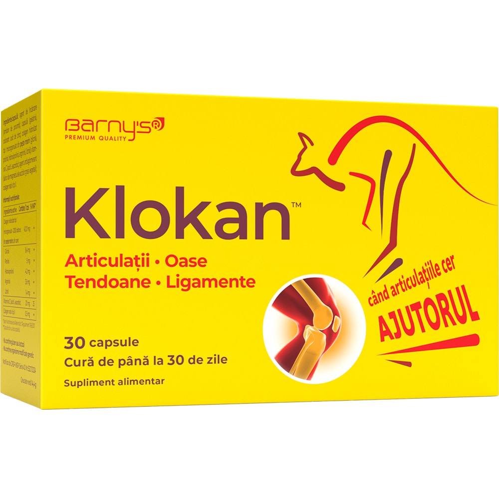 Supliment Klokan, 30 capsule, GOOD DAYS THERAPY