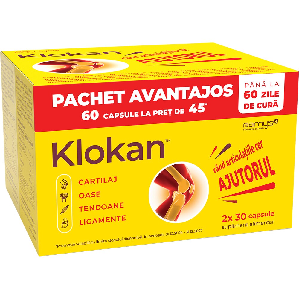 Supliment Klokan Kit, 2 x 30 capsule, GOOD DAYS THERAPY