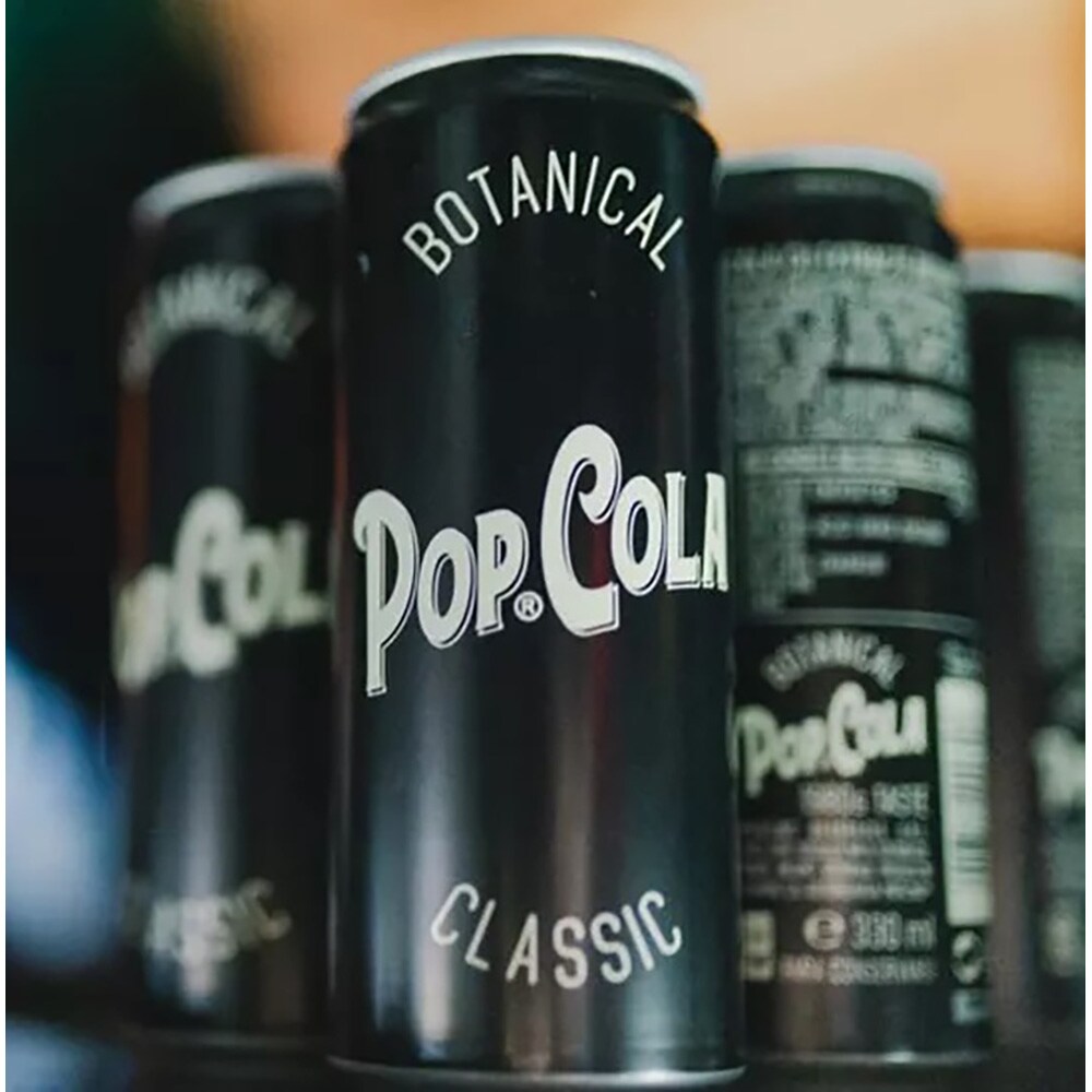 Bautura racoritoare carbogazoasa POP COLA Classic bax 0.33L x 24 doze