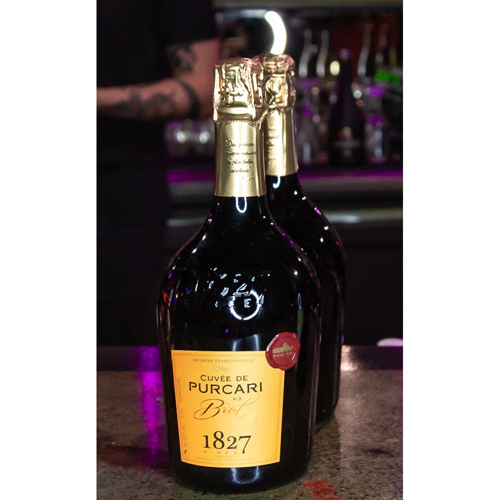 Vin spumant alb Purcari Winery cuvee de Purcari Brut, 0.75L