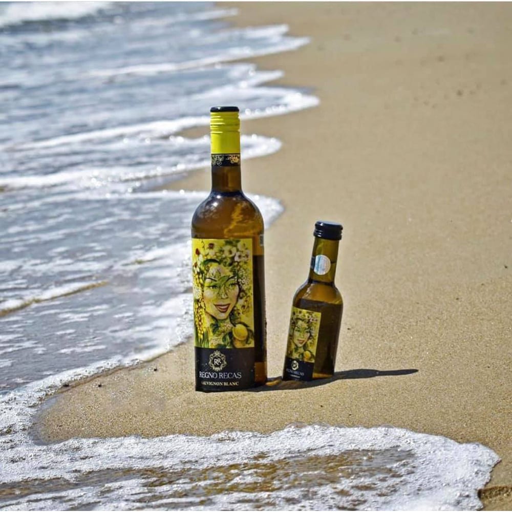 Vin alb sec Cramele Recas Regno Sauvignon Blanc 2019, 0.75L