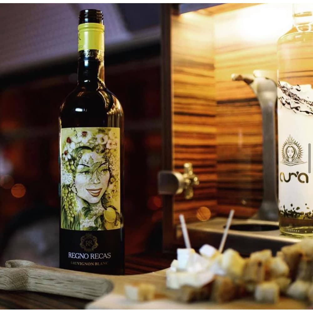 Vin alb sec Cramele Recas Regno Sauvignon Blanc 2019, 0.75L