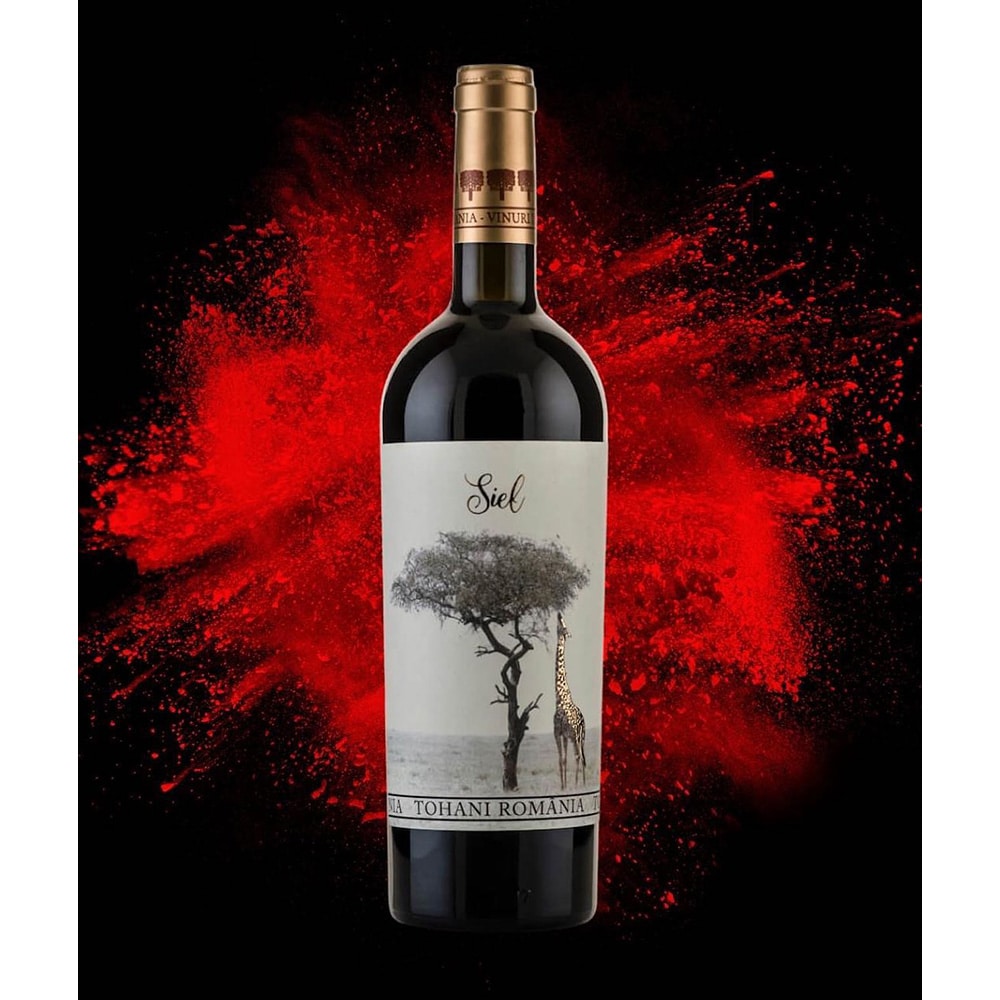 Vin rosu sec Domeniile Tohani Siel Rosu, 0.75L