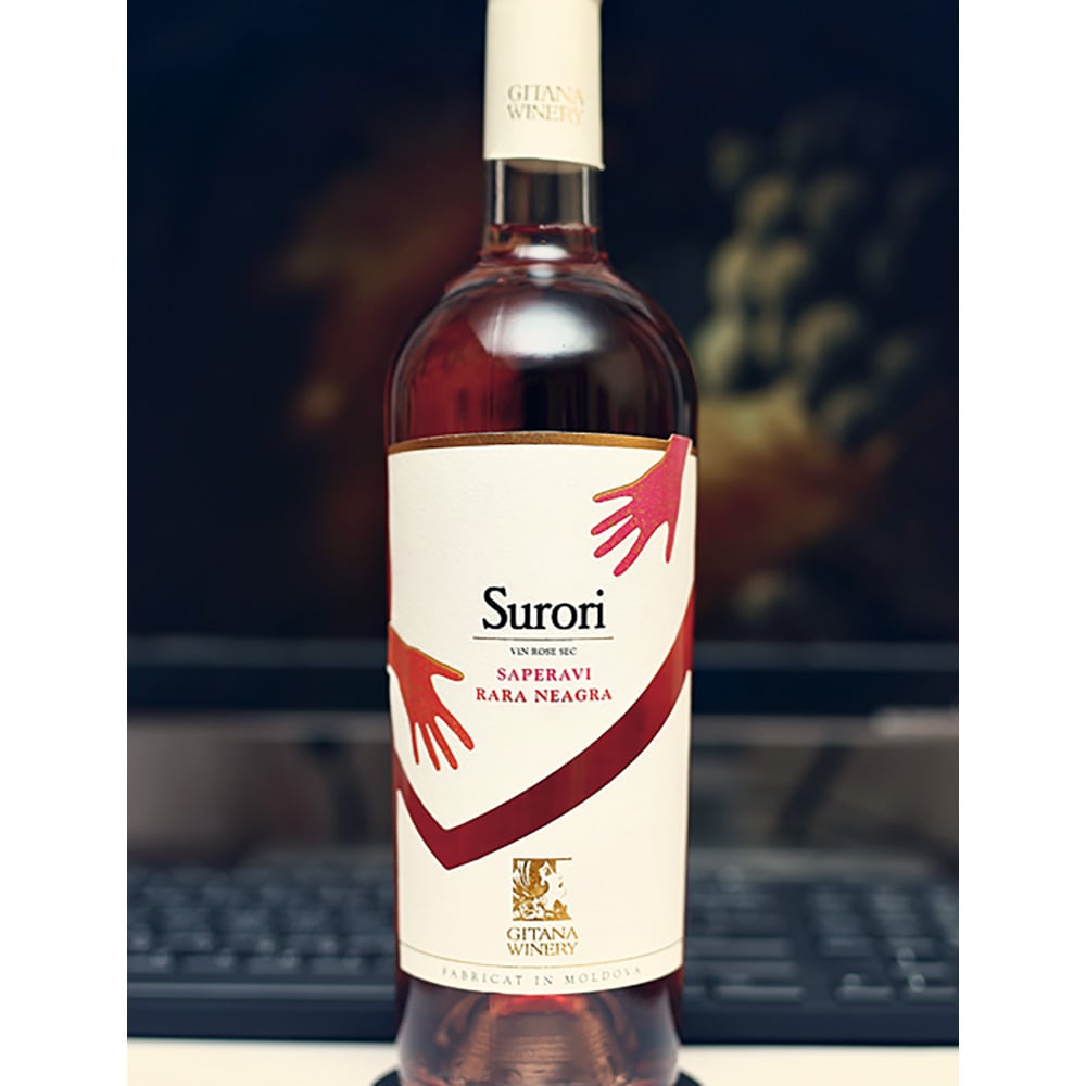 Vin rose sec Gitana Winery Surori, 0.75L