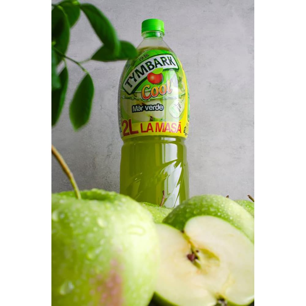 Bautura racoritoare necarbogazoasa TYMBARK COOL Mar Verde bax 2L x 6 sticle