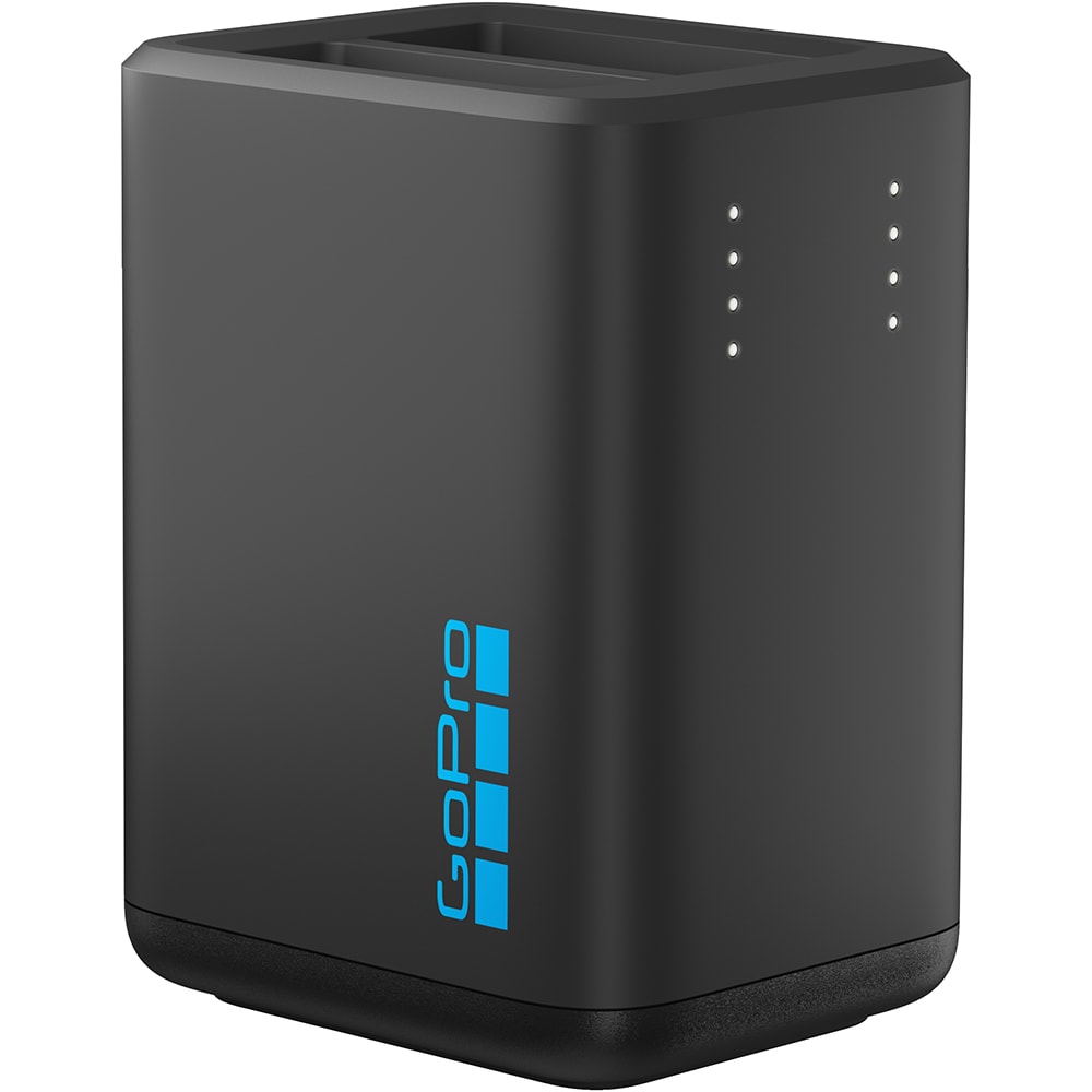 Incarcator dublu GoPro H13B AEDBD-201-EU, 2 acumulatori Enduro, negru