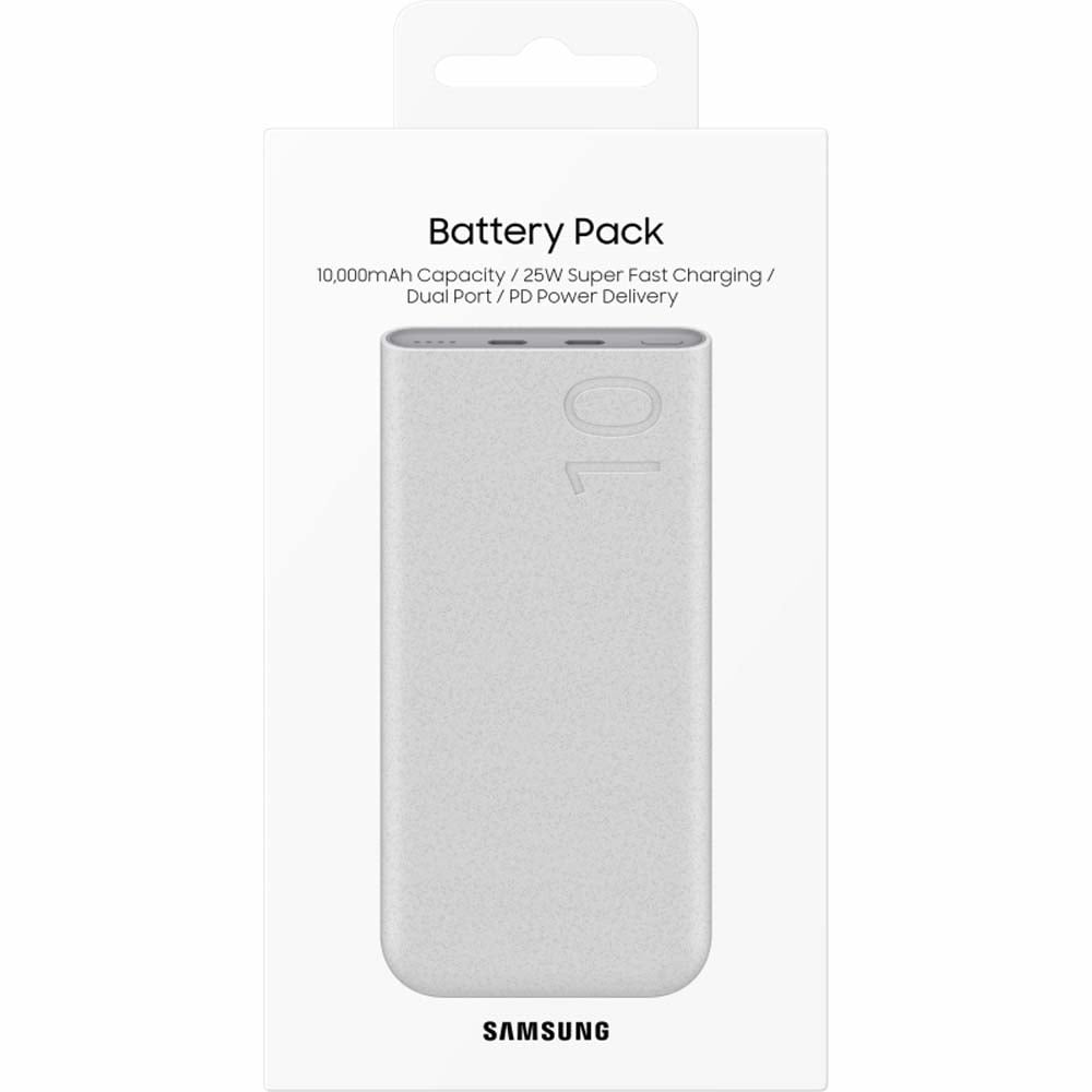 Baterie externa SAMSUNG EB-P3400XUEGEU, 10000 mAh, 2x USB-C, bej