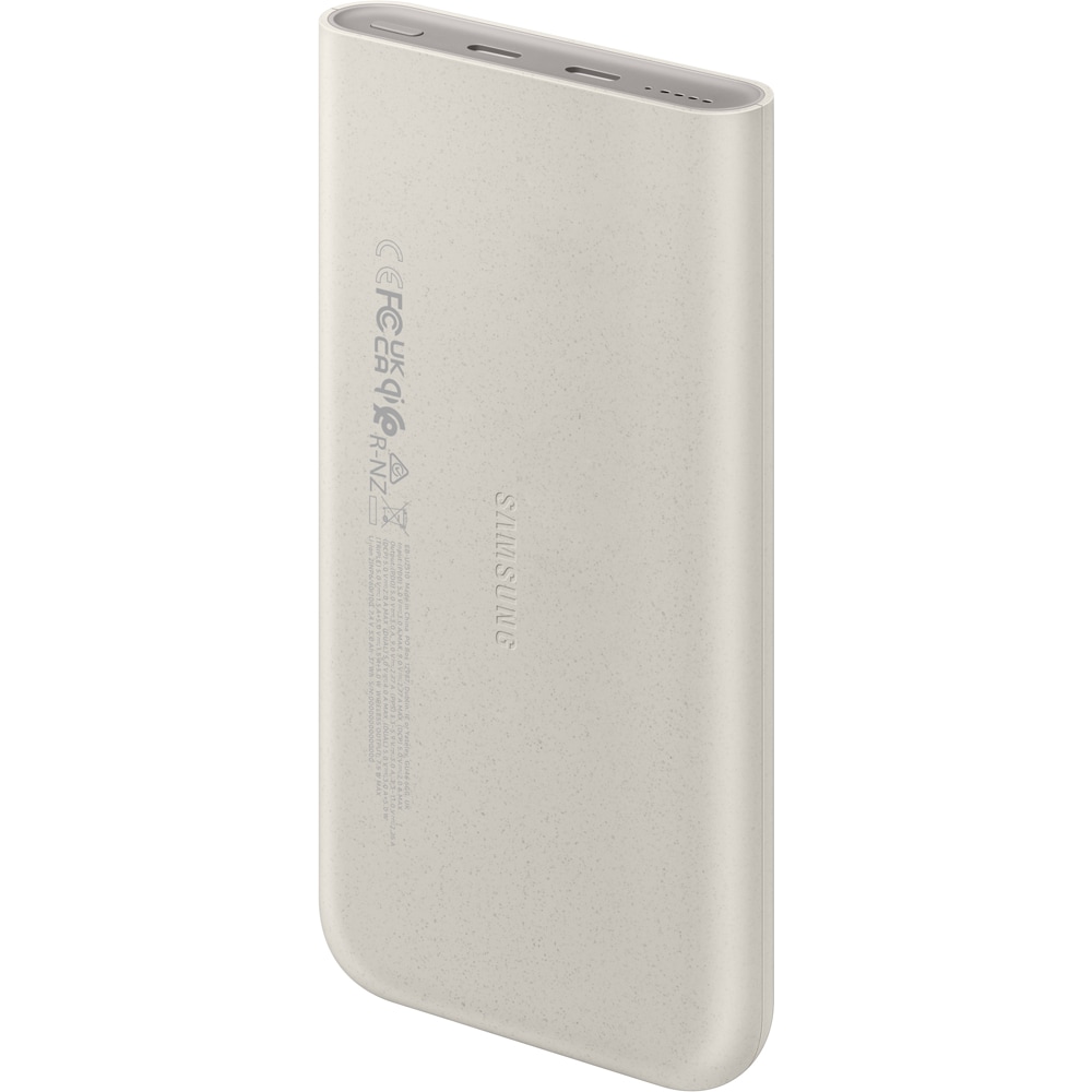 Baterie externa wireless SAMSUNG EB-U2510XUEGEU, 10000 mAh, 2x USB-C, Super Fast Charge 25W, bej