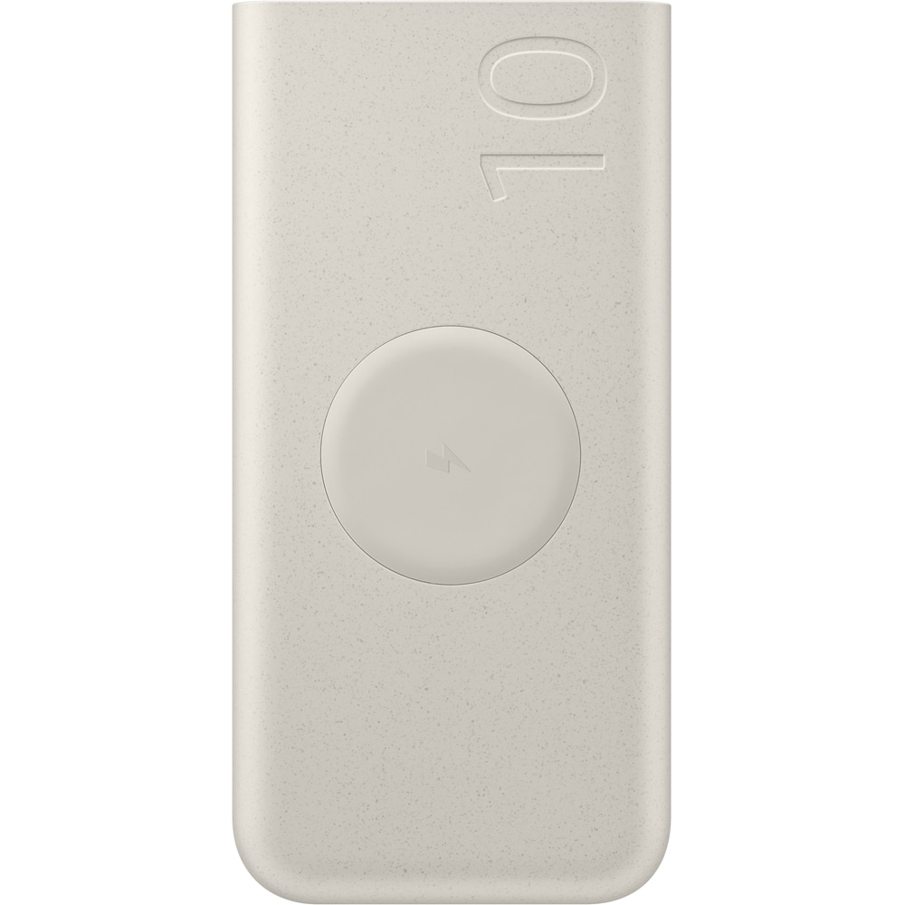 Baterie externa wireless SAMSUNG EB-U2510XUEGEU, 10000 mAh, 2x USB-C, Super Fast Charge 25W, bej