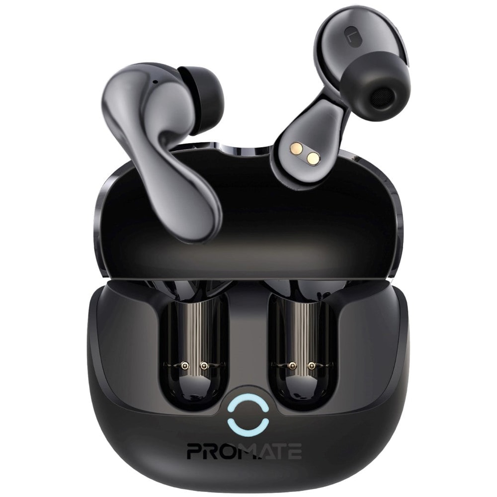 Casti PROMATE Baton, True wireless, Bluetooth, In-ear, Microfon, negru
