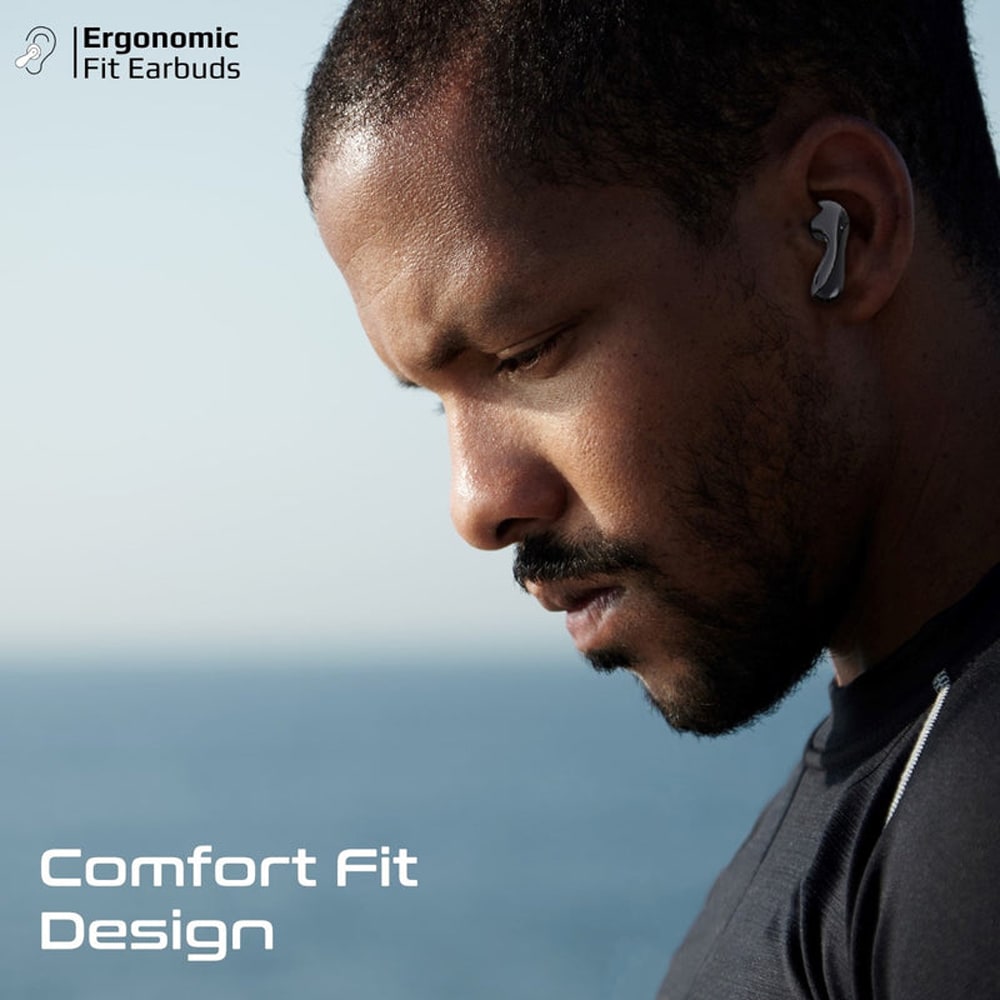 Casti PROMATE Baton, True wireless, Bluetooth, In-ear, Microfon, negru