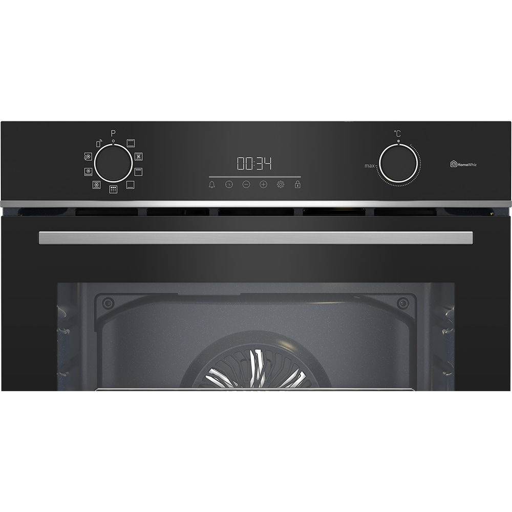 Cuptor incorporabil BEKO BBIE13301XMPC, Electric, Autocuratare pirolitica, 66 l, Clasa A, negru