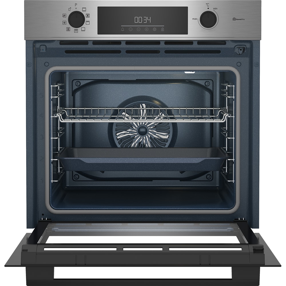 Cuptor incorporabil BEKO BBIM11300XMPC, Electric, Autocuratare SteamShine, 72 l, Clasa A+, inox