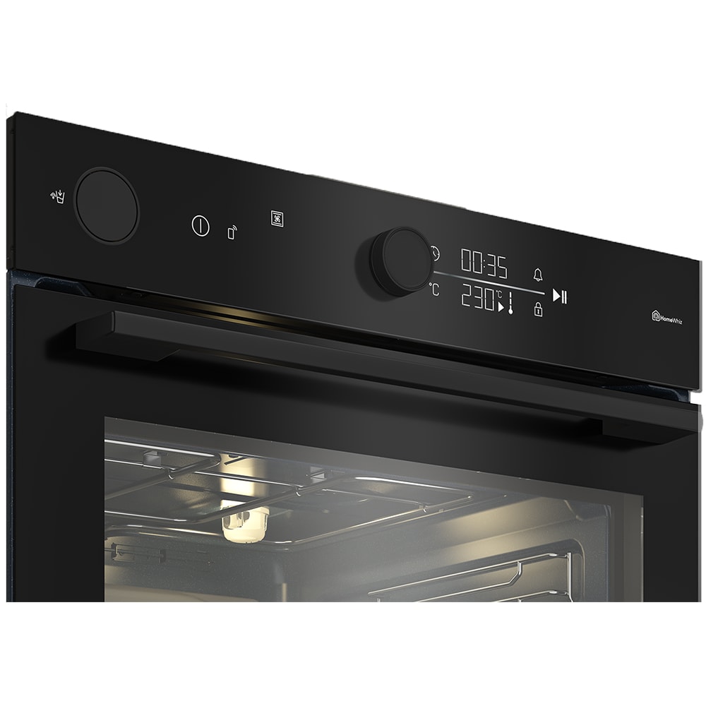 Cuptor incorporabil BEKO BBIS17401BC, Electric, Autocuratare SteamShine, 72 l, Clasa A+, negru