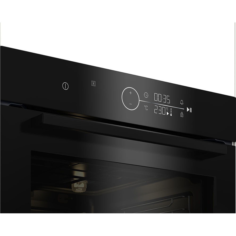 Cuptor incorporabil BEKO BCBIMA17400KSBS, Electric, Autocuratare SteamShine, 72 l, Clasa A+, negru