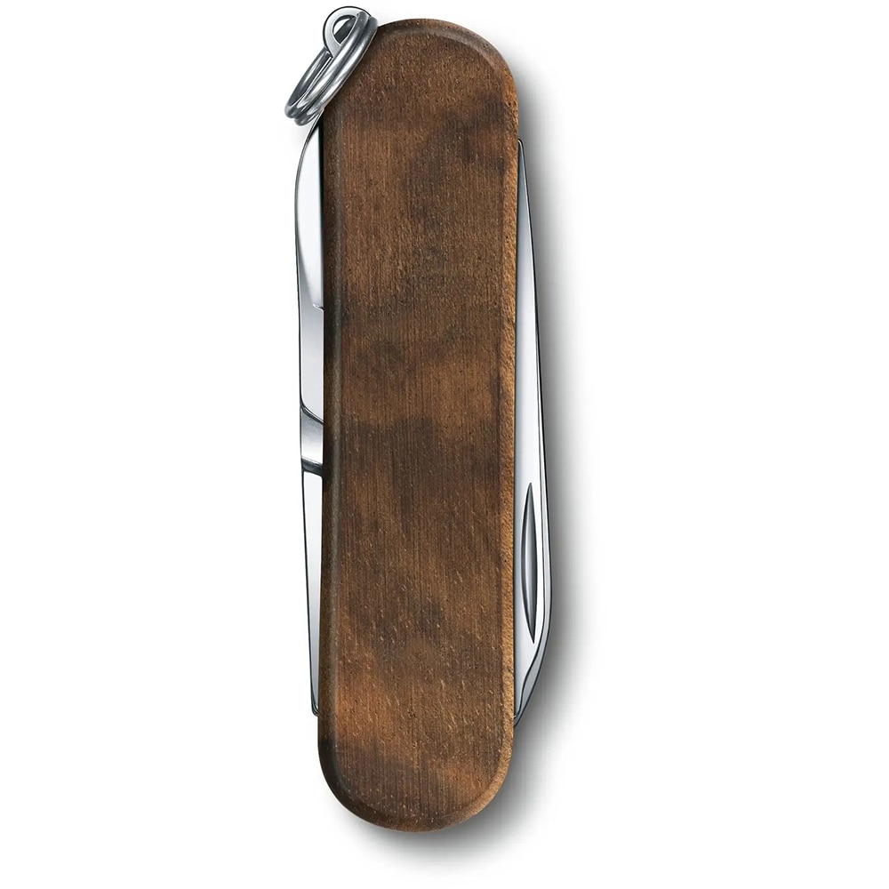 Briceag VICTORINOX Classic SD 0.6221.63, 5 functii, maner lemn, maro