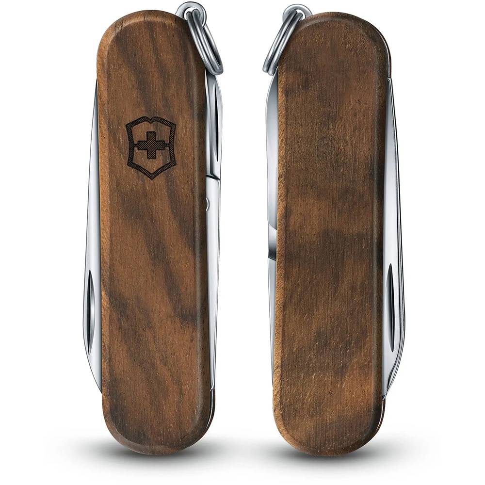 Briceag VICTORINOX Classic SD 0.6221.63, 5 functii, maner lemn, maro