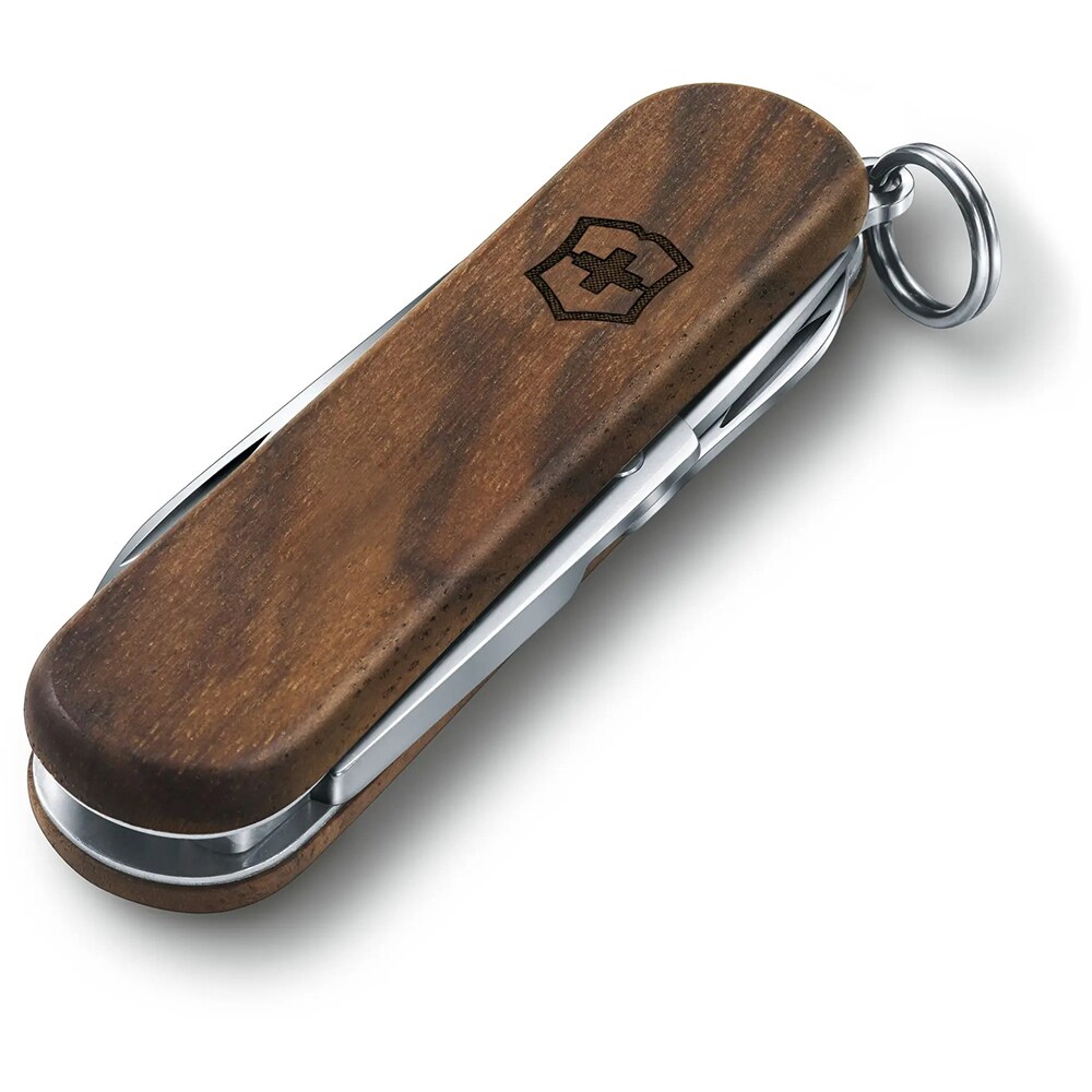 Briceag VICTORINOX Classic SD 0.6221.63, 5 functii, maner lemn, maro