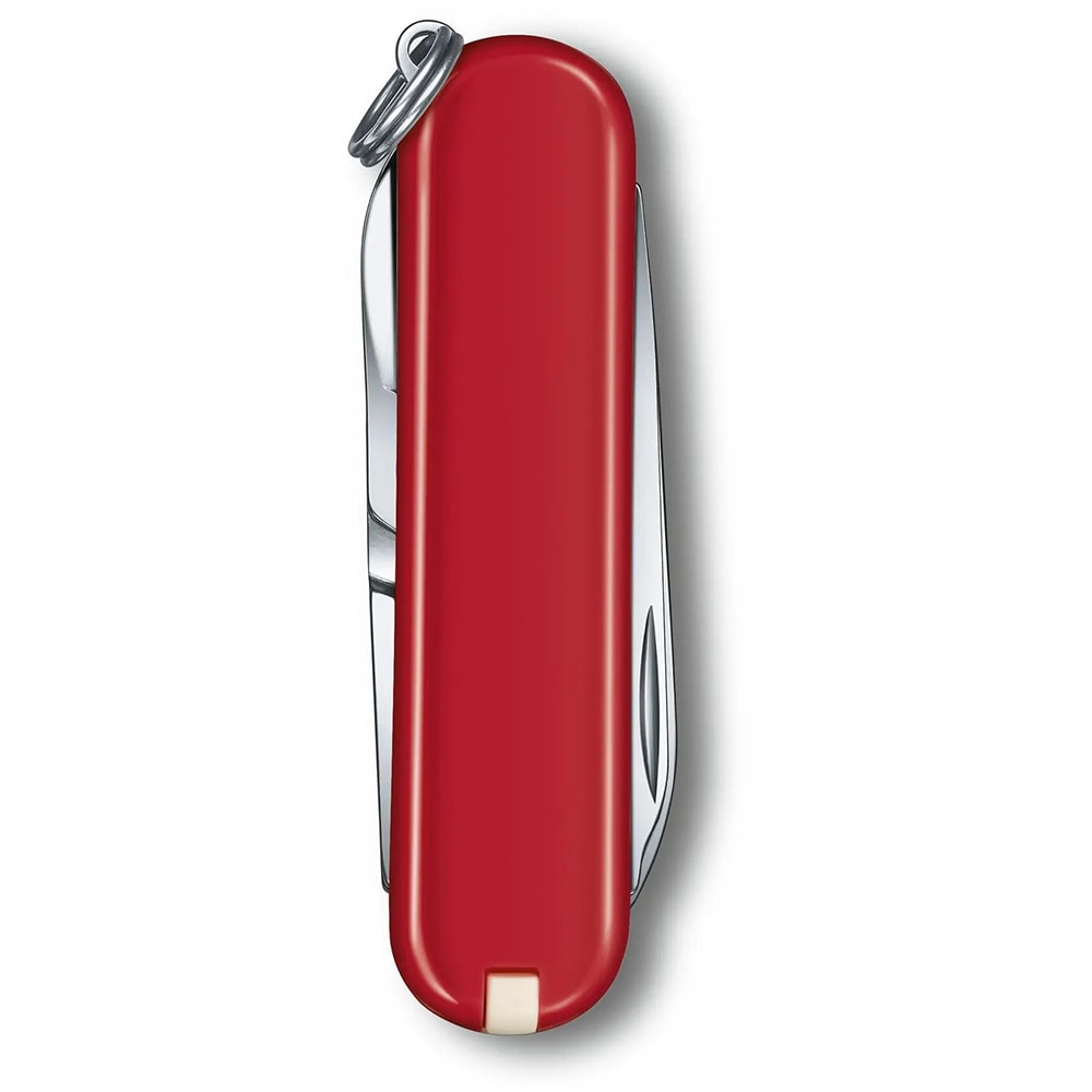 Briceag VICTORINOX Classic SD 0.6223.G, 7 functii, maner ABS, rosu