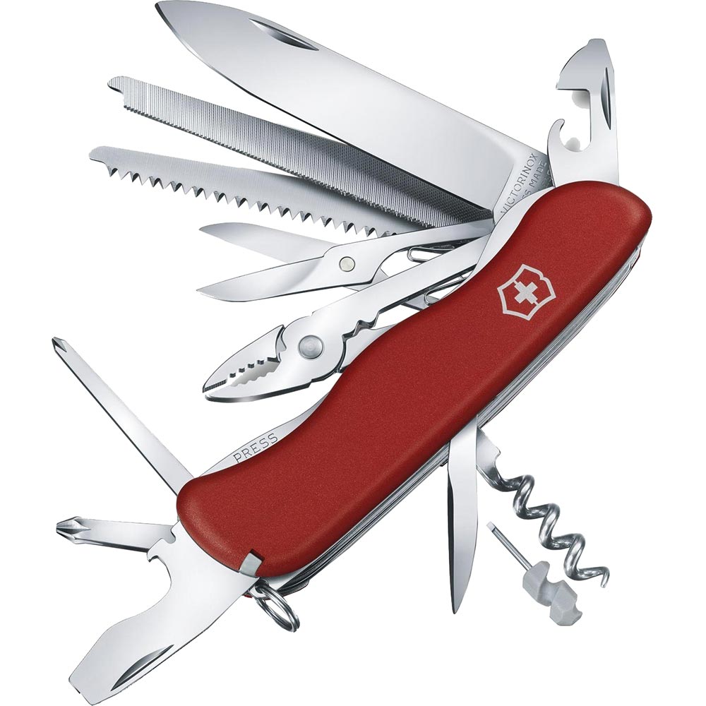 Briceag VICTORINOX Work Champ 0.8564, maner poliamida, rosu