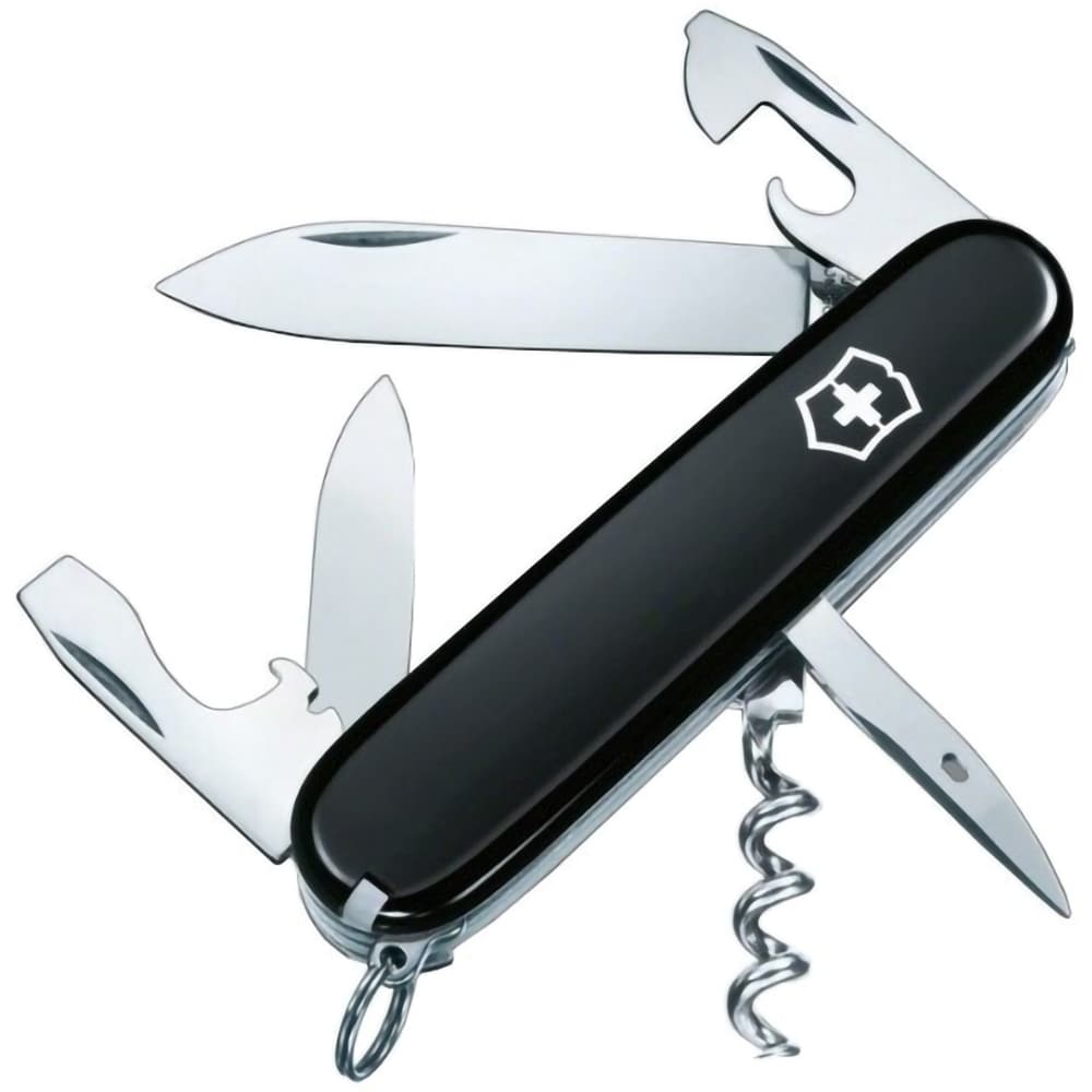 Briceag VICTORINOX Spartan 1.3603.3, 12 functii, maner ABS, negru