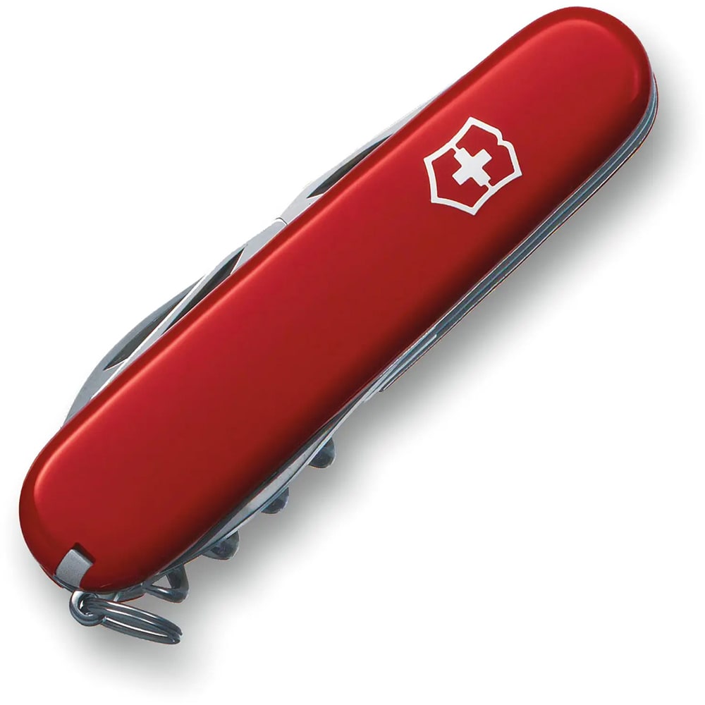 Briceag VICTORINOX Spartan 1.3603, 12 functii, maner ABS, rosu