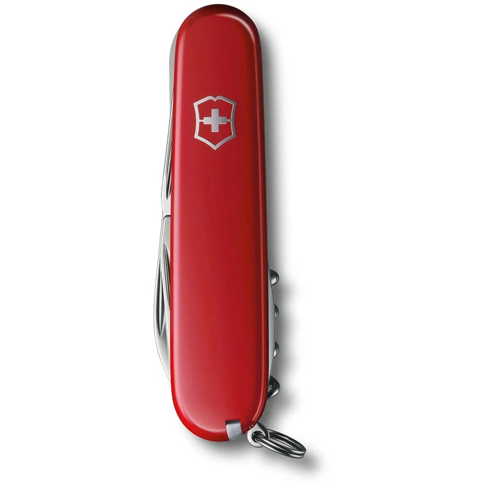 Briceag VICTORINOX Spartan 1.3603, 12 functii, maner ABS, rosu
