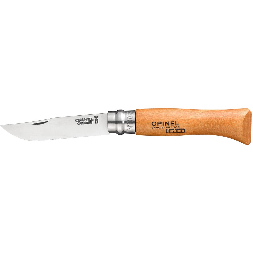 Briceag OPINEL Carbon OP000402, maner lemn, maro
