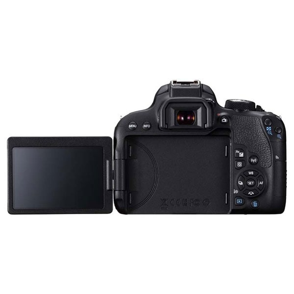 Aparat foto digital CANON EOS 800D, 24.2 MP, Wi-Fi, negru, Body