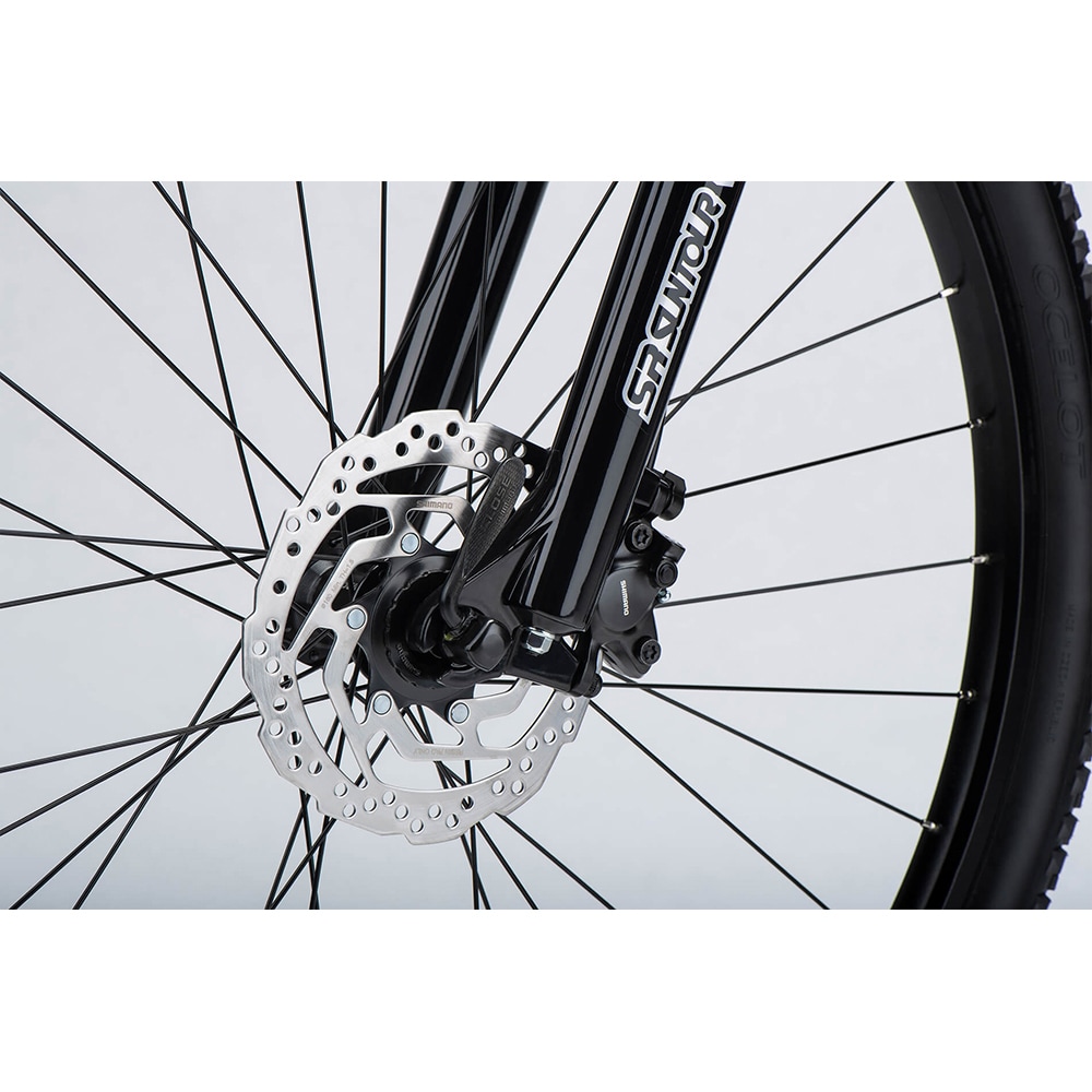 Bicicleta MTB GHOST Kato L, roata 29", 7 viteze, schimbator Shimano, frana disc hidraulica, rosu-negru