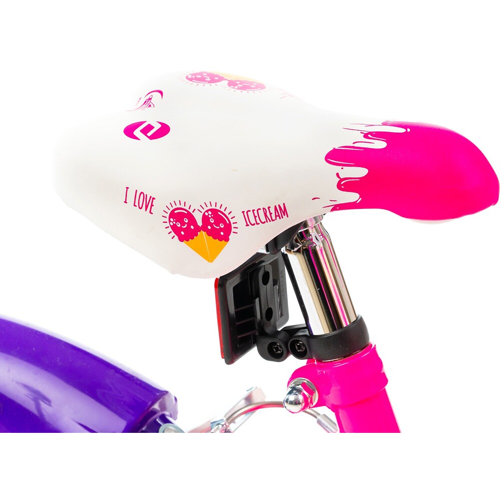 Bicicleta copii DHS Icecream, roata 14", frana V-brake, roz