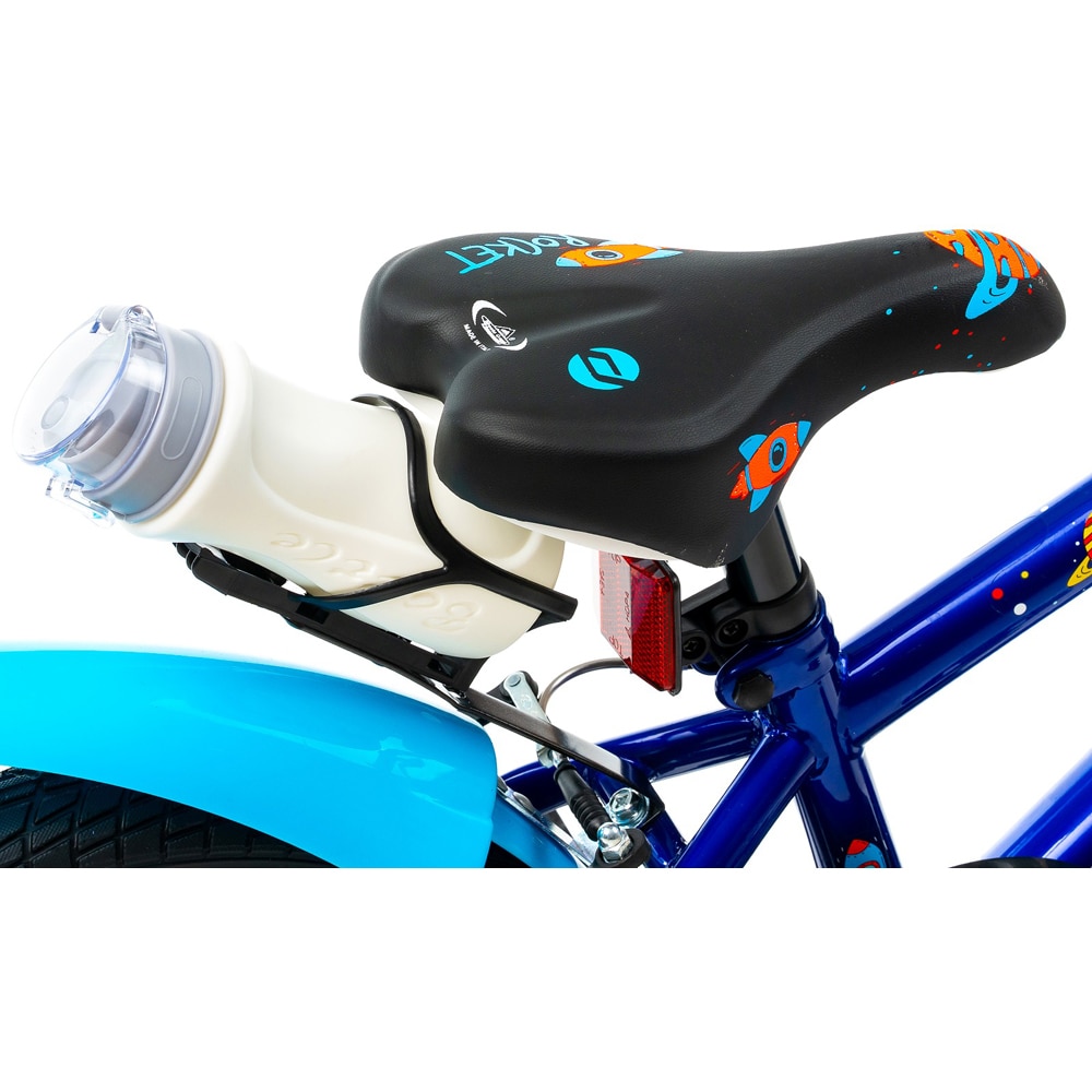 Bicicleta copii DHS Rocket, roata 16", frana V-brake, albastru