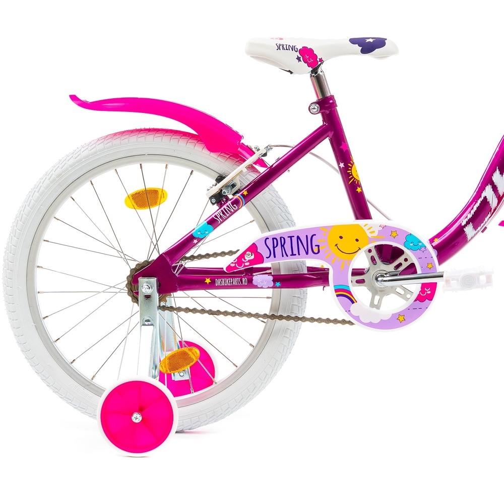 Bicicleta copii DHS Spring, roata 20", frana V-brake, mov