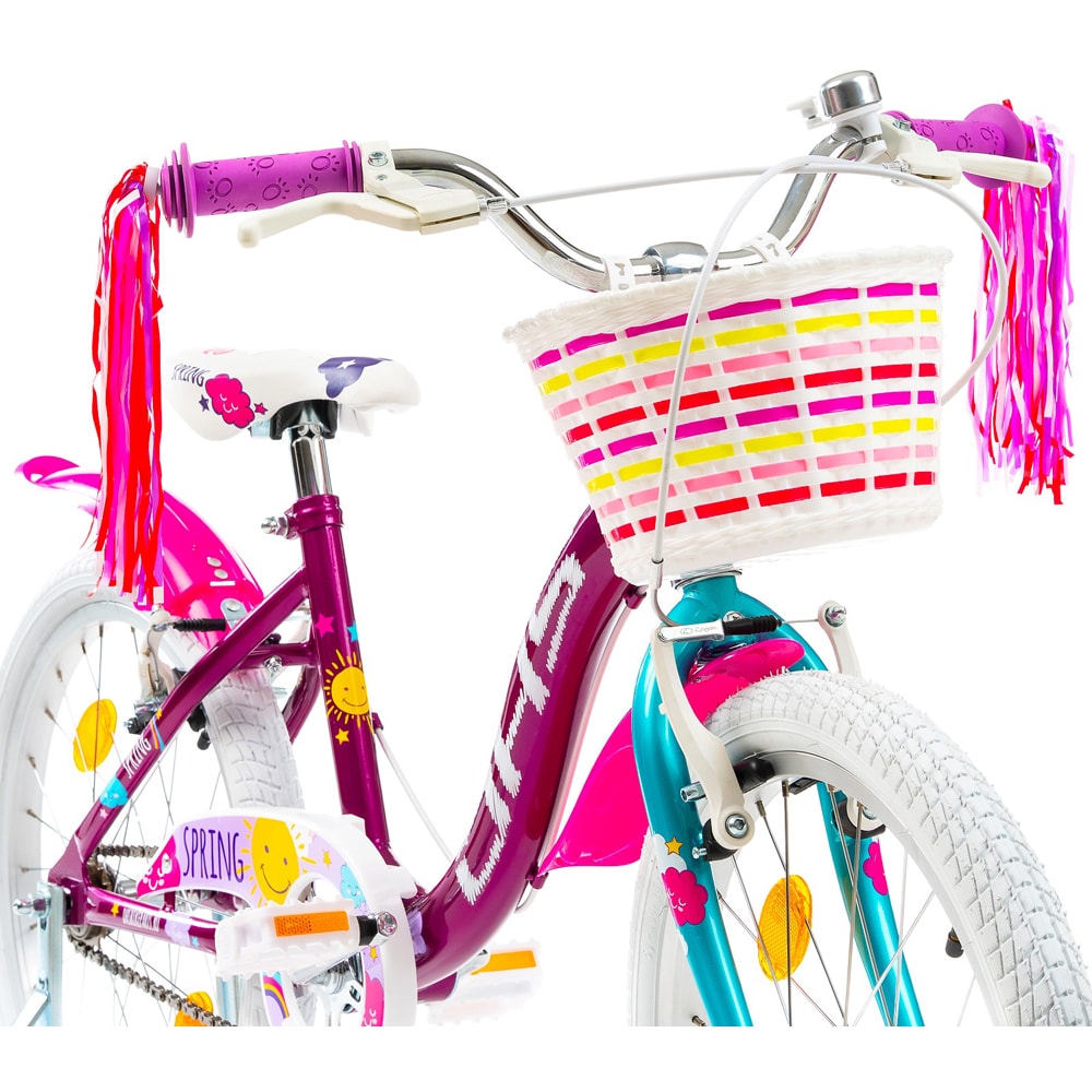 Bicicleta copii DHS Spring, roata 20", frana V-brake, mov