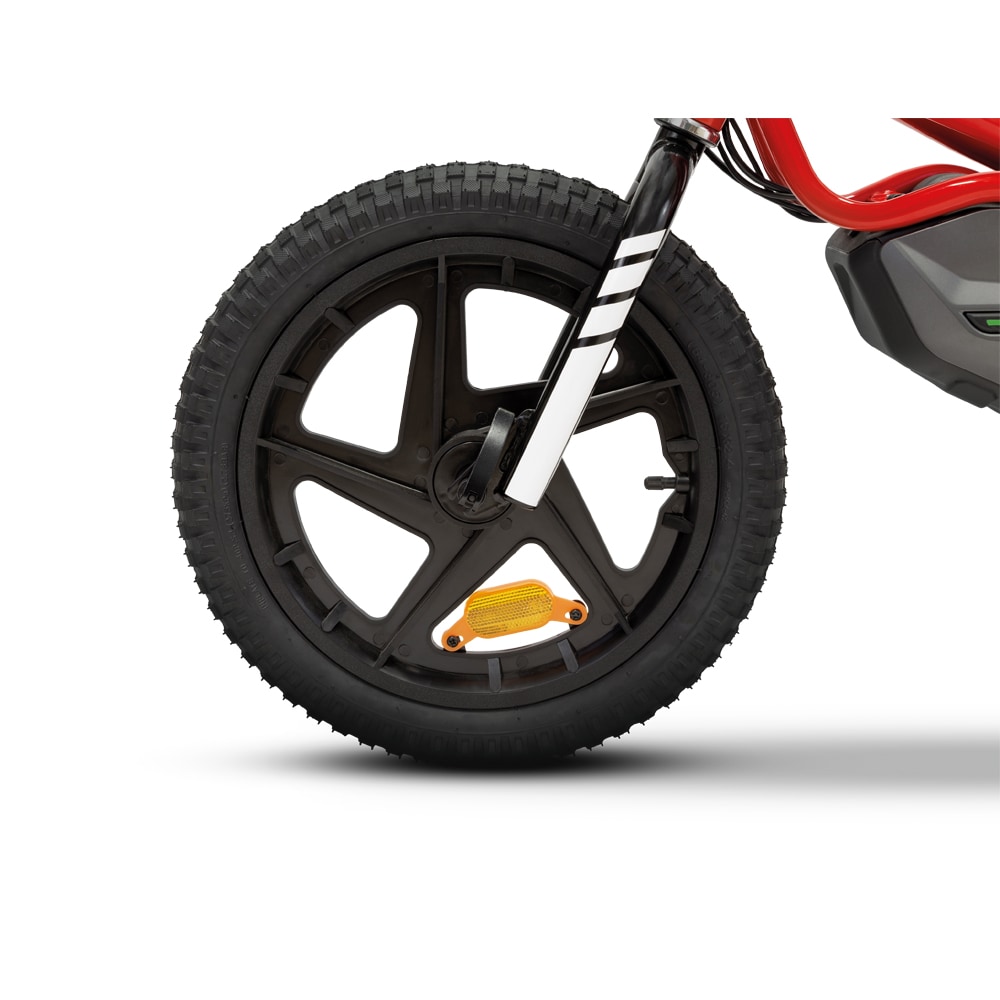Bicicleta asistata electric DUCATI E-MOTO Kids, roata 16", motor 150W, viteza max 16km/h, rosu