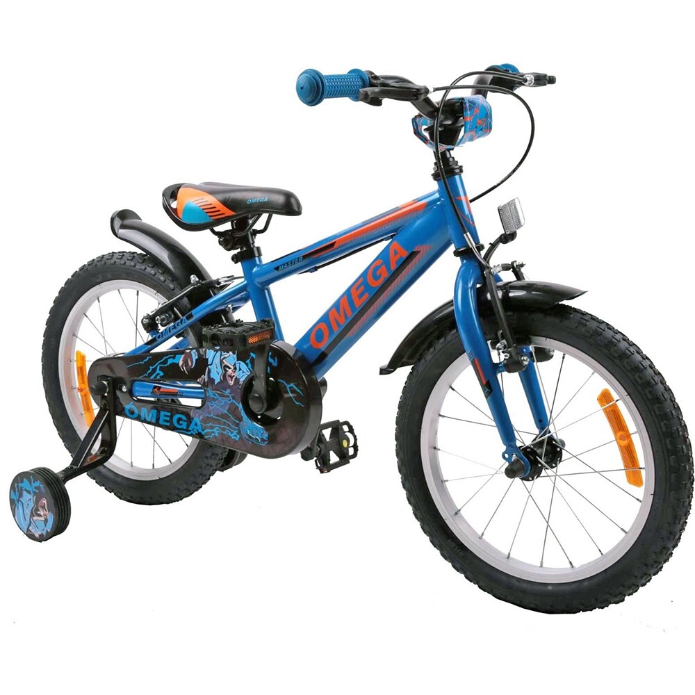Bicicleta copii OMEGA Master, 20", albastru