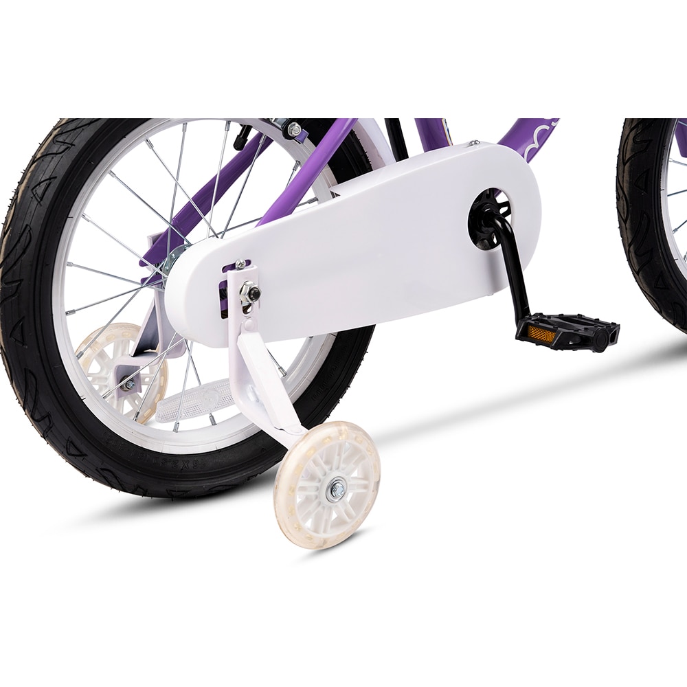 Bicicleta copii MYRIA MY7261PU, roata 16", frana pe janta, mov